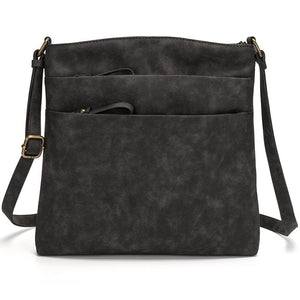 Retro Women Leather Crossbody Bag