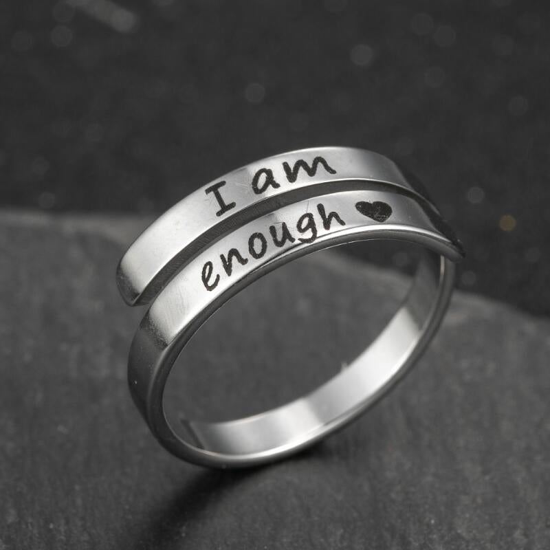'I AM ENOUGH' Ring