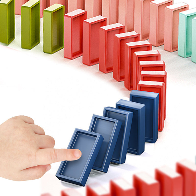 Domino Train Blocks Set