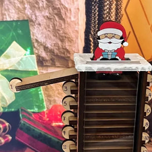 Santa Claus Down The Chimney Countdown Adventure Calendar