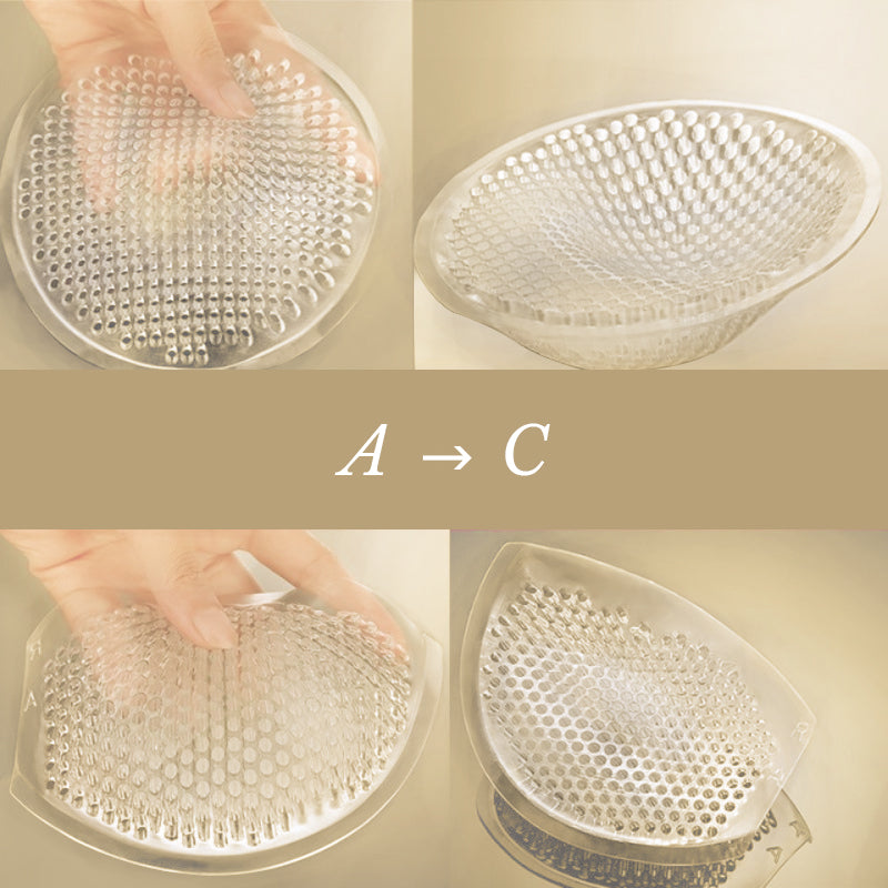 Thickened Push-up Breathable Silicone Chest Pad