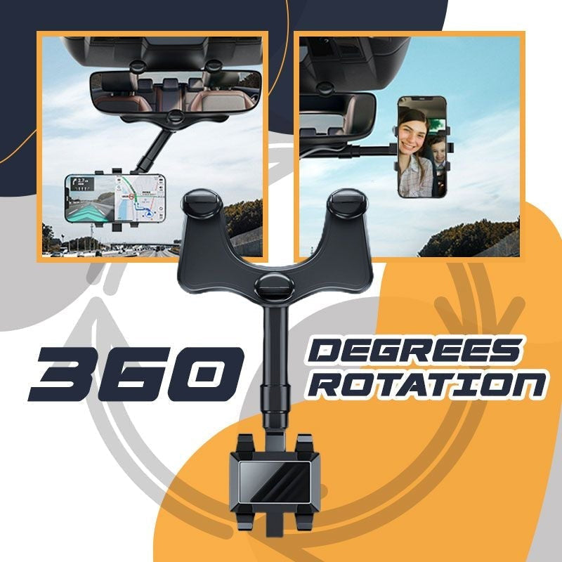 Rotatable & Retractable Car Phone Holder