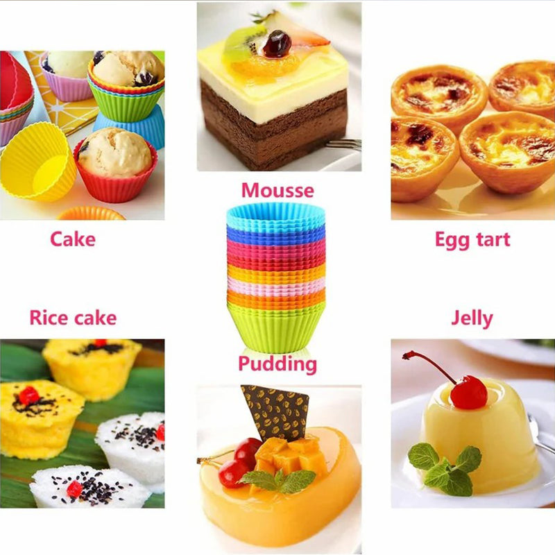 Silicone Baking Cups (10 pcs)