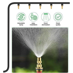 Garden Irrigation Sprinkler Misting Spray Nozzle