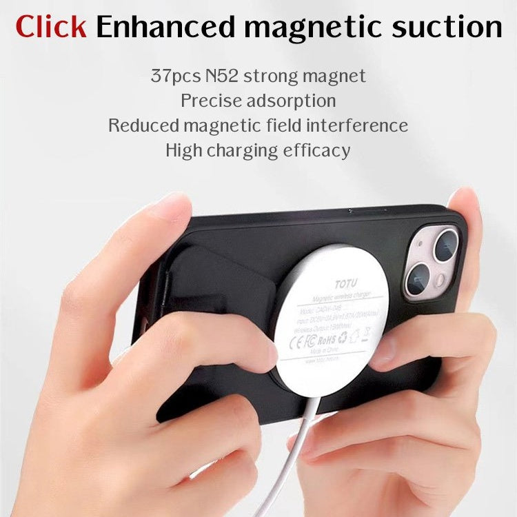 Magnetic Wireless Charging Mobile Case for iPhone