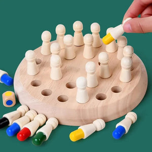 Wooden Memory Match Stick Chess