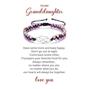 For Granddaughter - For You Are Always In Mine Beads Bracelets