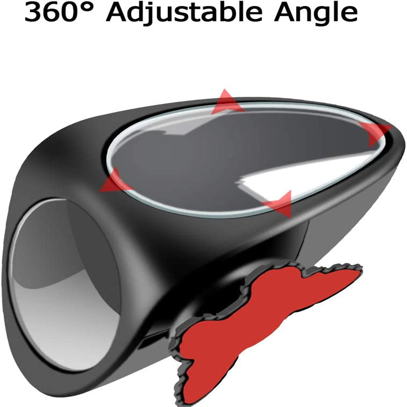 360°Rotatable Car Blind Spot Mirrors