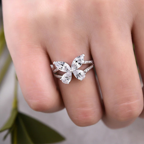 Unique Butterfly Ring