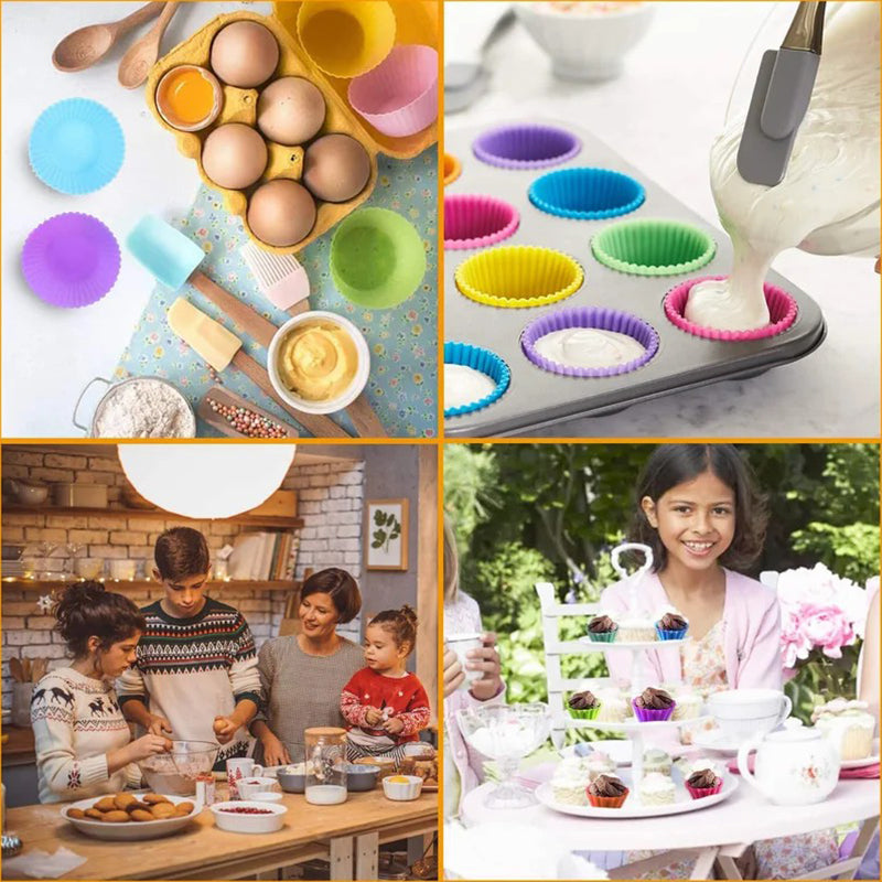 Silicone Baking Cups (10 pcs)