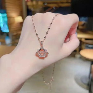 Shining Crown Necklace for Women