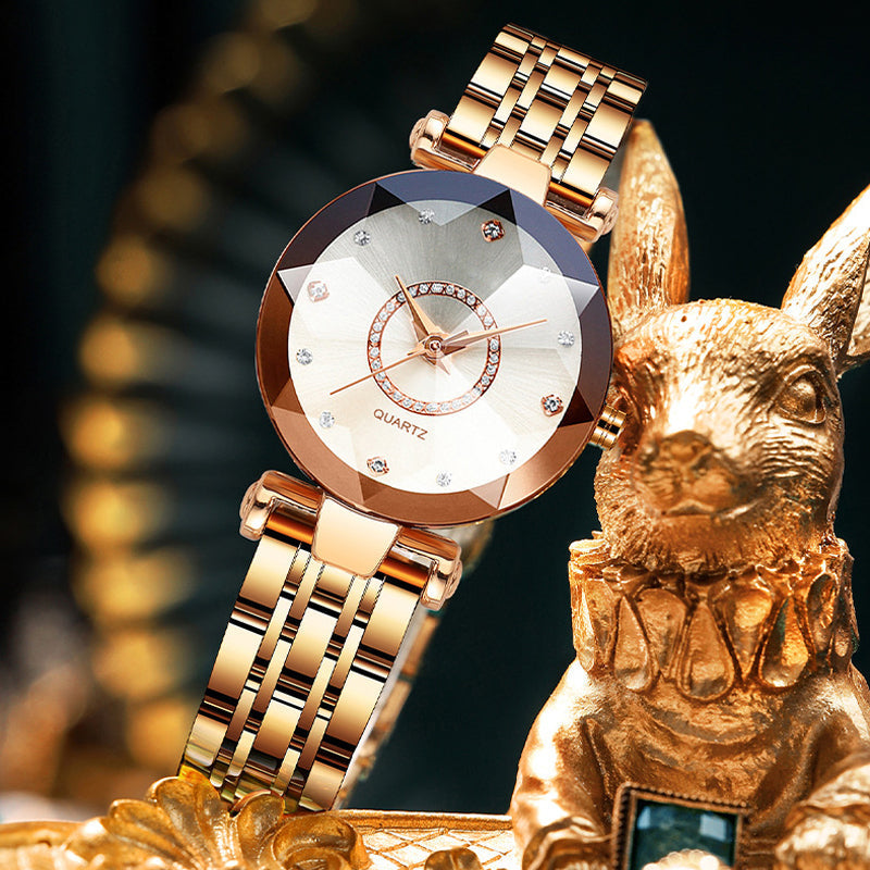 Lady starry eloquent outlet waterproof watch