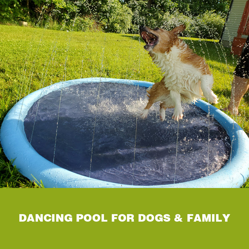 Dog Sprinkler Pool 59''x59''