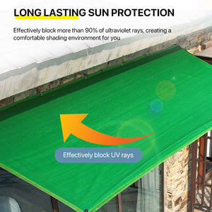 High-Density Sunshade Net For Courtyard