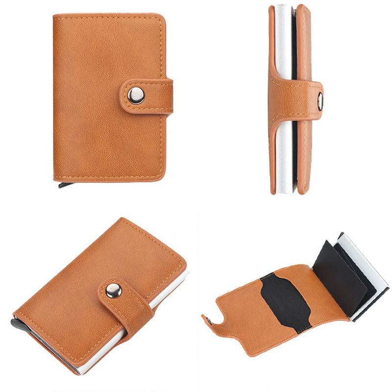 RFID Protection Leather Purse