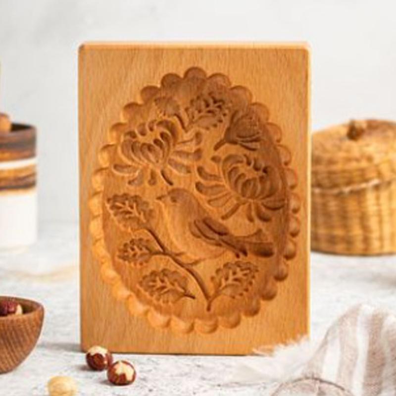Wooden Cookie Molds