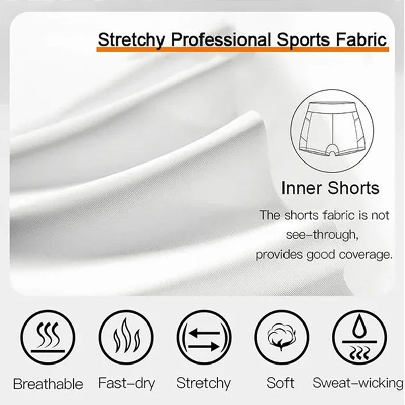Fashion Women’s Quick-Dry Tennis Pant-Skirts with Pockets