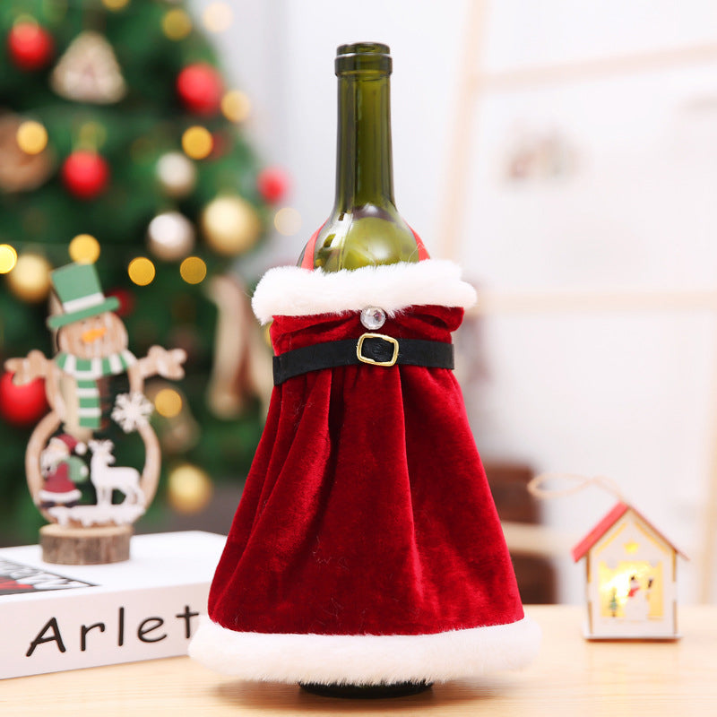 Christmas Wine Cover