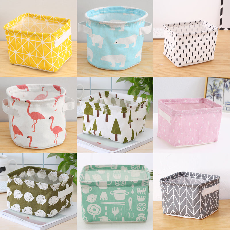 Collapsible Square Storage Basket