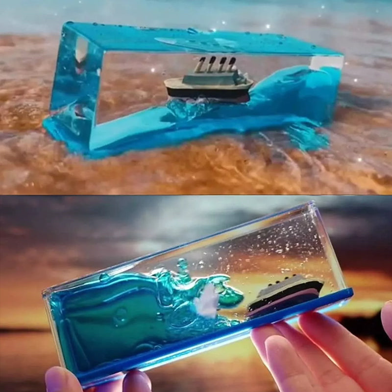 Cruise Ship Model Decoration