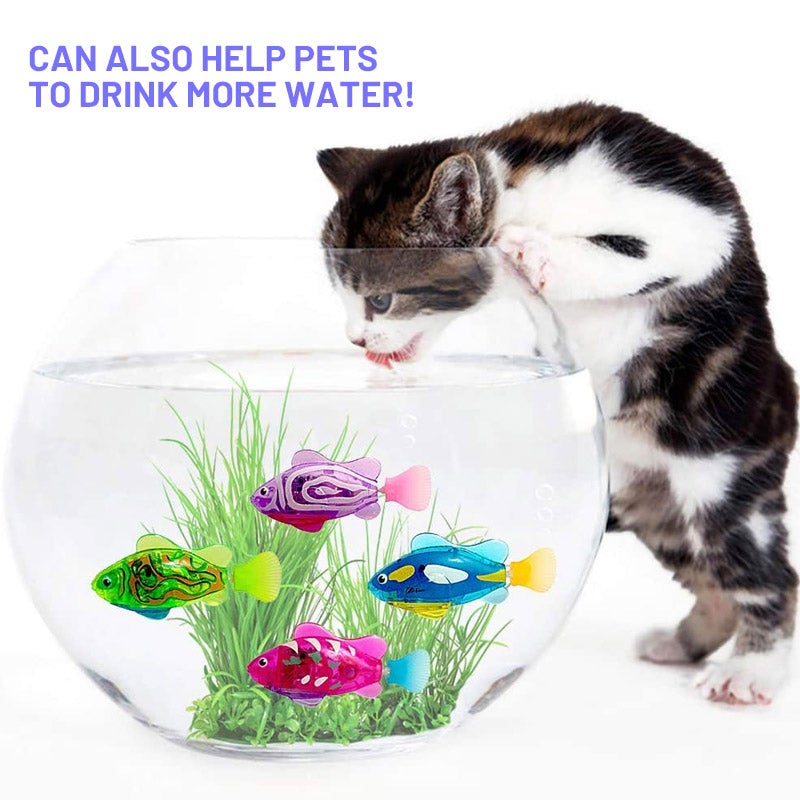 Swimming Electronic Fish Pet Toy