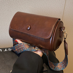 Female Retro Cylinder Bag
