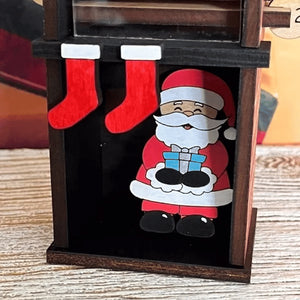Santa Claus Down The Chimney Countdown Adventure Calendar