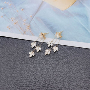 Maple Crystal Earrings