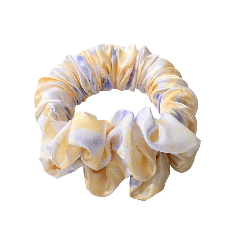 Heatless Hair Curling Double Scrunchie