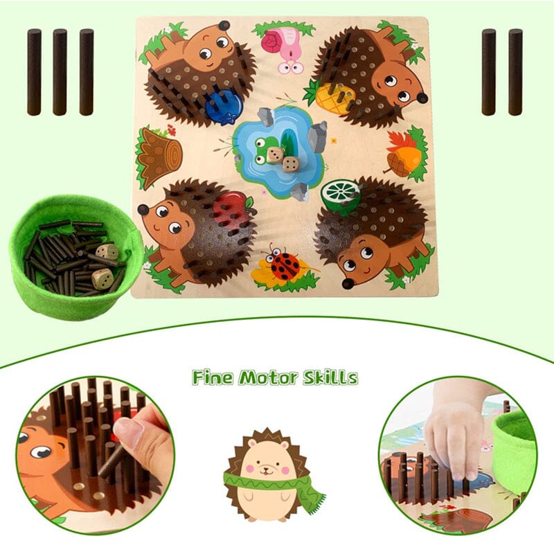 Hedgehog Counting Early Learning Toys – Peachloft