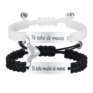 Magnetic Couple Braided Bracelets