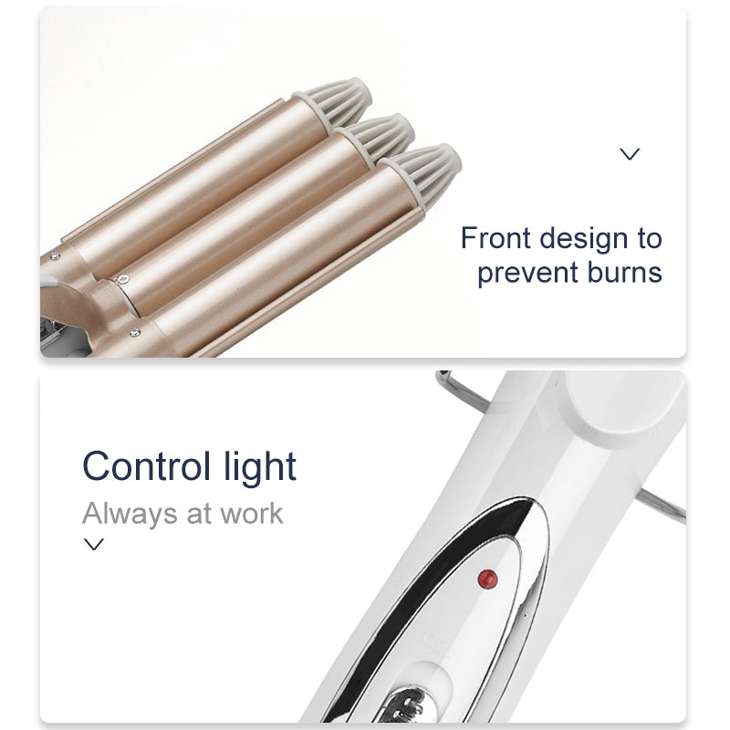 3 Barrel Wave Hair Curling Wand