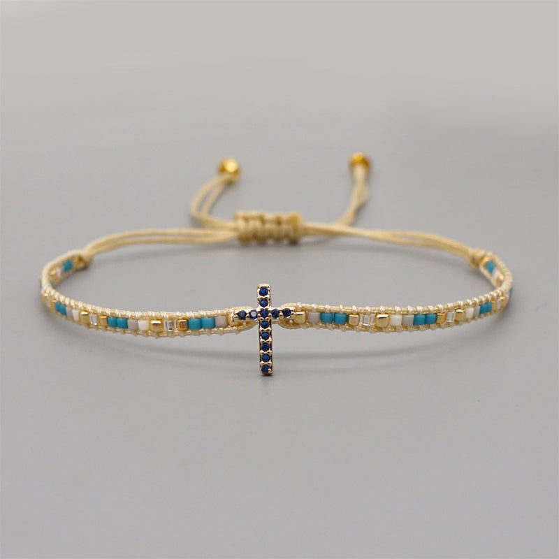 GOD HAS A PLAN CROSS BRACELET