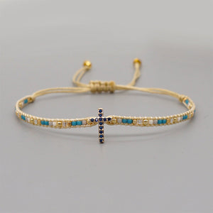 GOD HAS A PLAN CROSS BRACELET