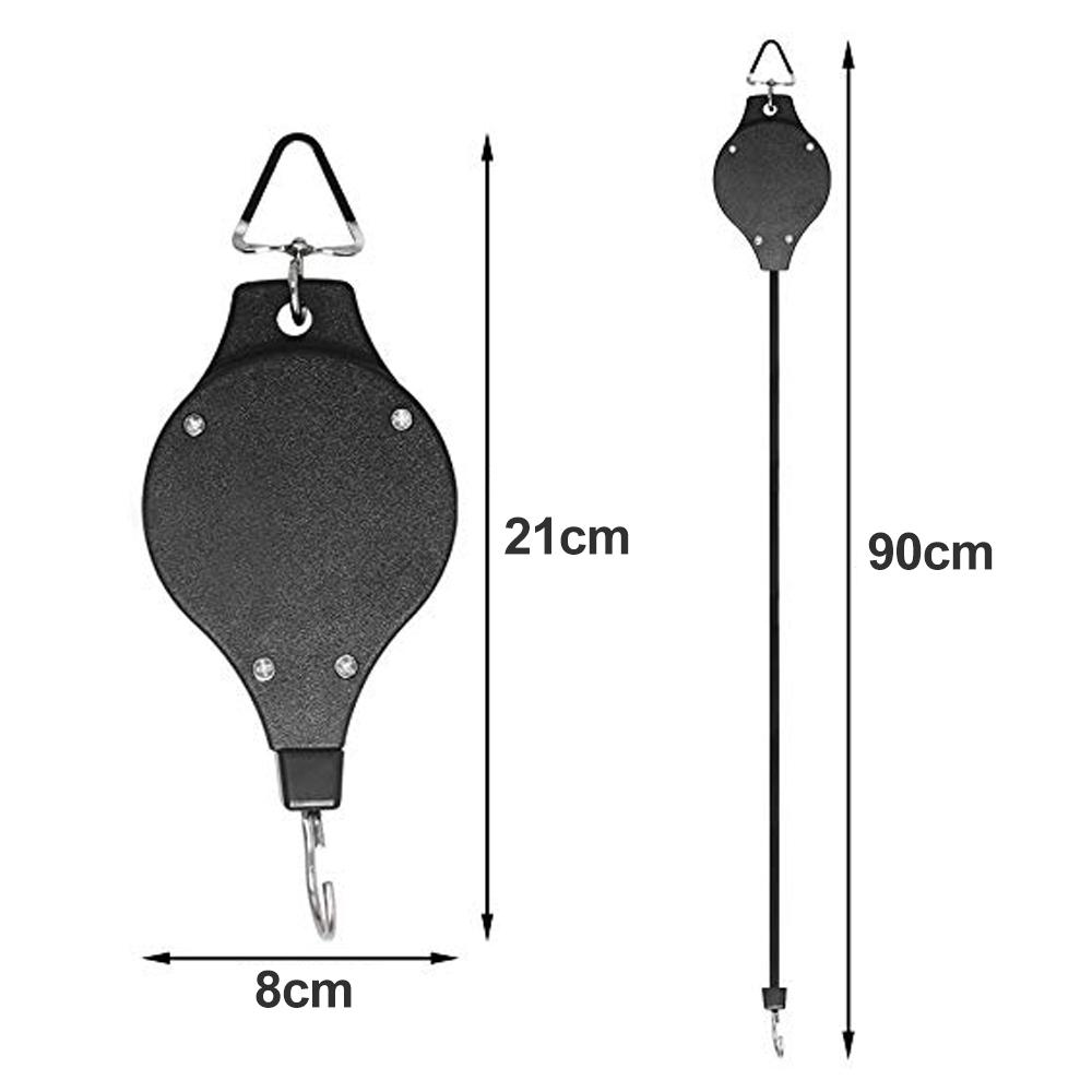 Retractable Hooks Of Flower Baskets