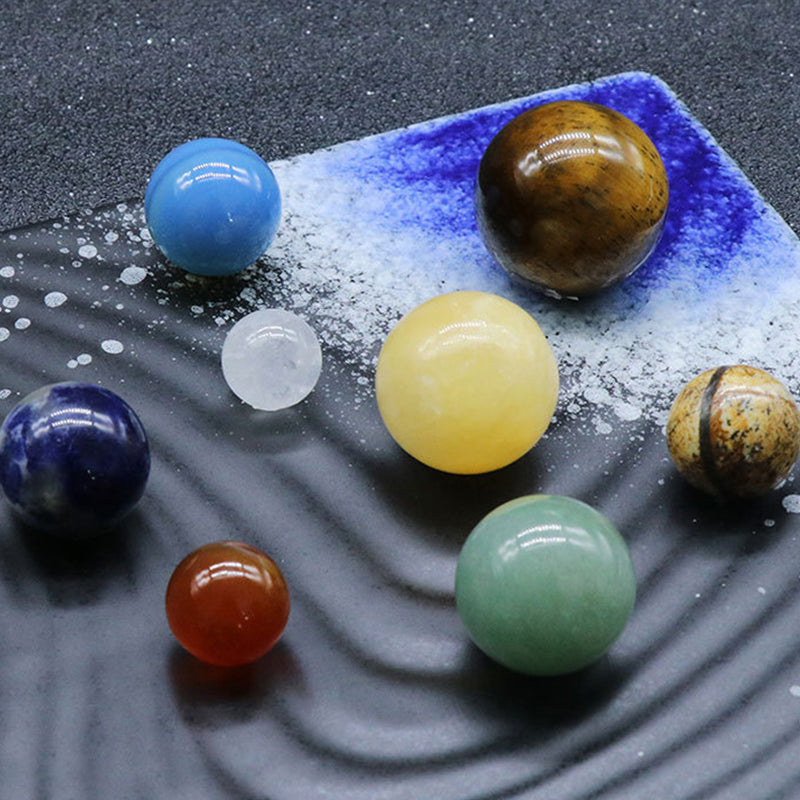 Solar System Gemstone Beads Set