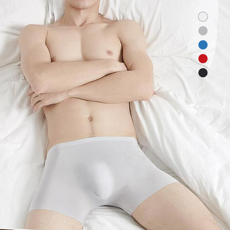 Male Breathable Underpants Made Of Ice Silk