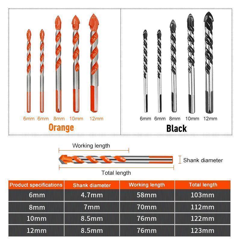Multifunctional Drill Bits (5PCS)