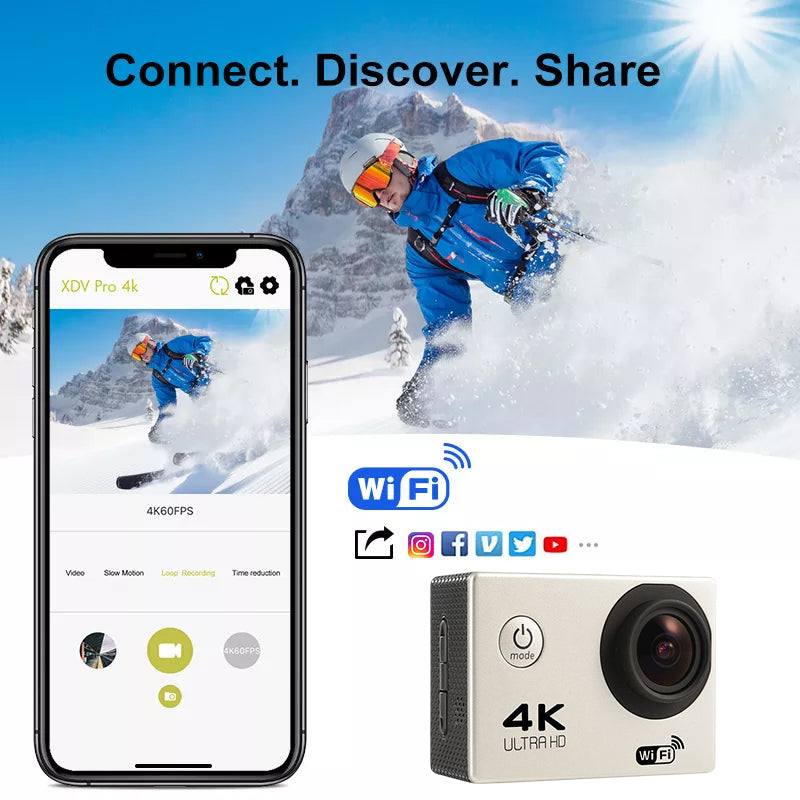 4K Waterproof Sport Camera