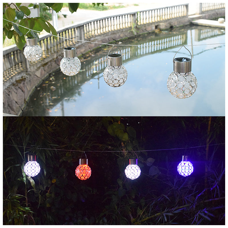 Solar Hanging Lantern Outdoor Waterproof Solar Lamps