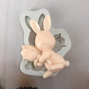 3D Egg Bunny Silicone Mold