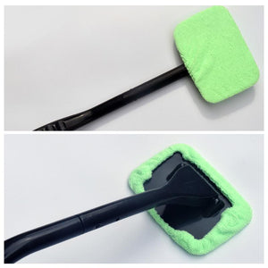 Microfiber Cleaner With 2 Reusable Microfiber Hood