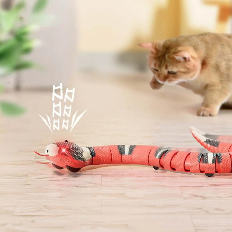 Intelligent Obstacle Avoidance Silver Ring Snake