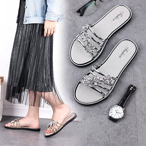 Floral Beach Sandals