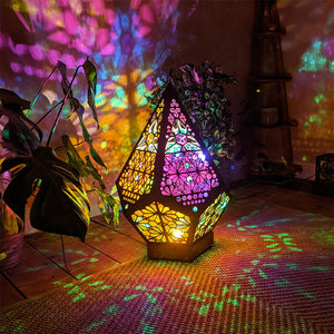 Bohemian Starry Sky Floor Projection Lamp