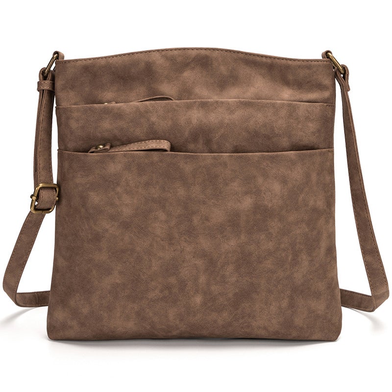 Retro Women Leather Crossbody Bag