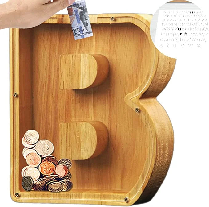 Letter Money Bank