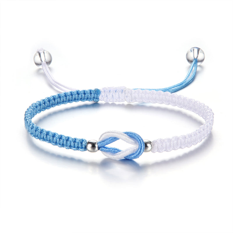 Linked Together Handmade Braided Bracelet