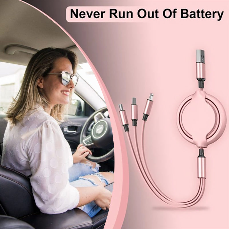 3 in 1 Fast Magic Cable Suitable for iPhone