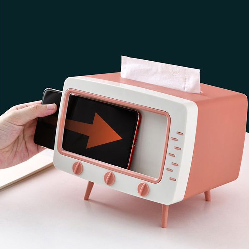 TV Model Tissue Box